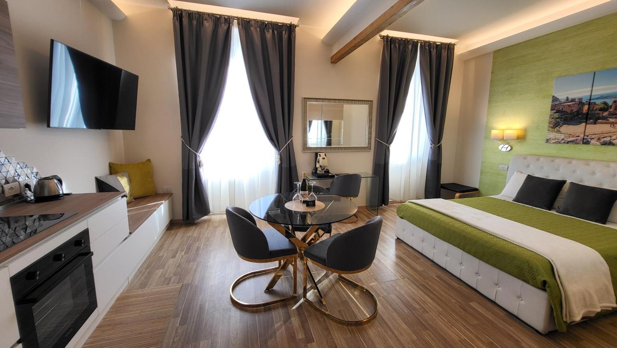 I Due Grifoni Studio Flat Taormina Exterior foto